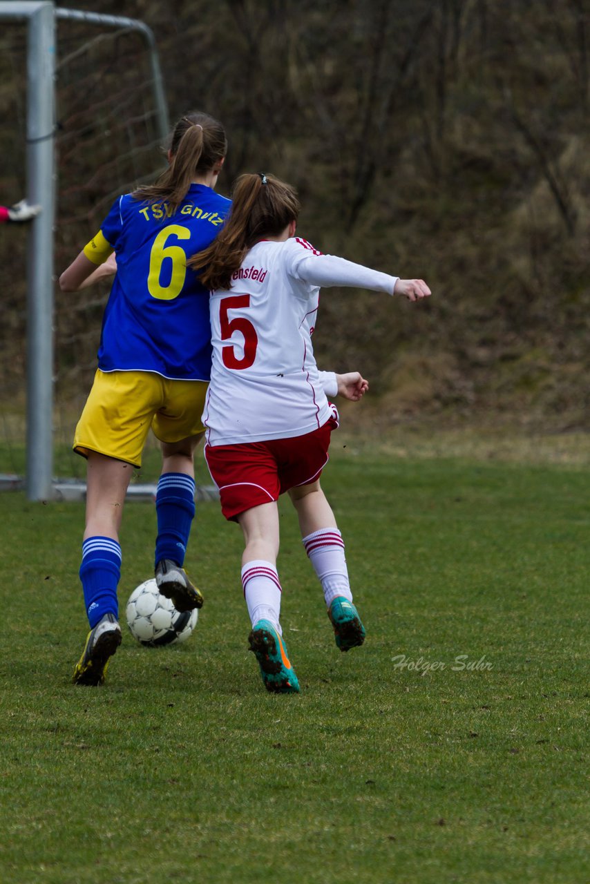 Bild 168 - B-Juniorinnen Tus Tensfeld - TSV Gnutz o.W. : Ergebnis: 1:3